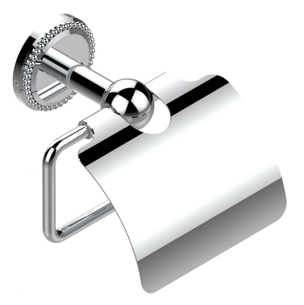 G24-538AC - Toilet Paper Holder Single Mount With Cover