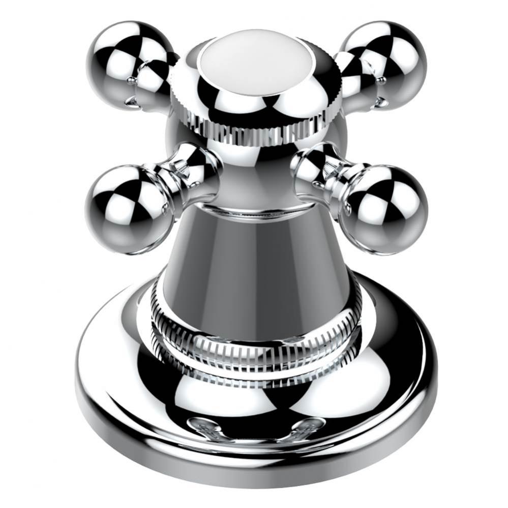 2-function deck diverter with trim