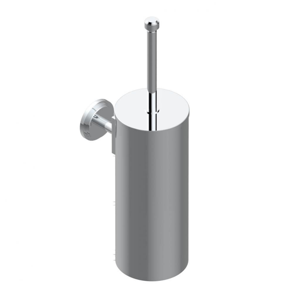 G2T-4720C - Metal Toilet Brush Holder With Brush With Cover Wall Mounted