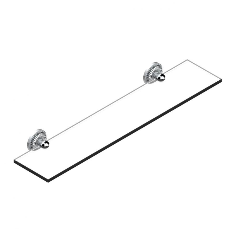 G31-564 - Glass Shelf 23 5/8'' Long With Brackets