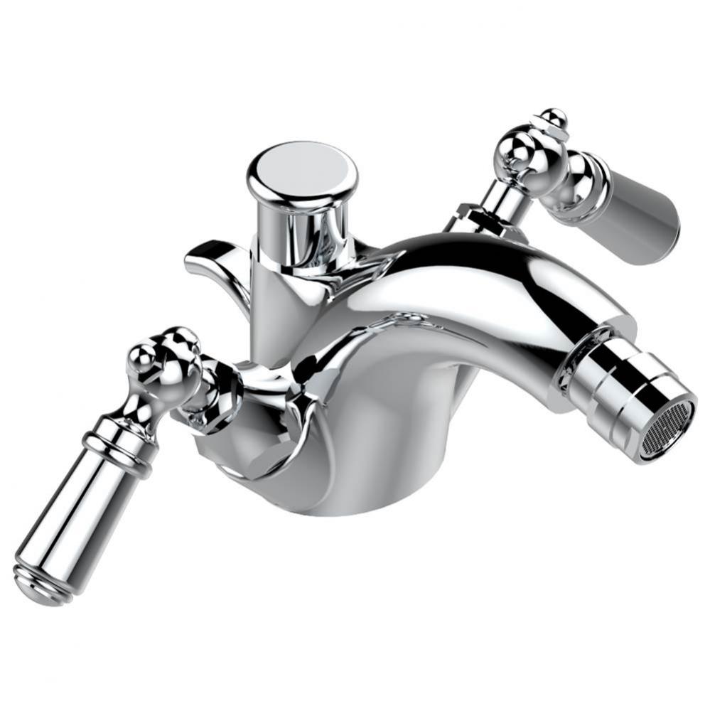 G3N-3205/2US - Single Hole Bidet Faucet Integral Diverter For Vertical Spray With Drain