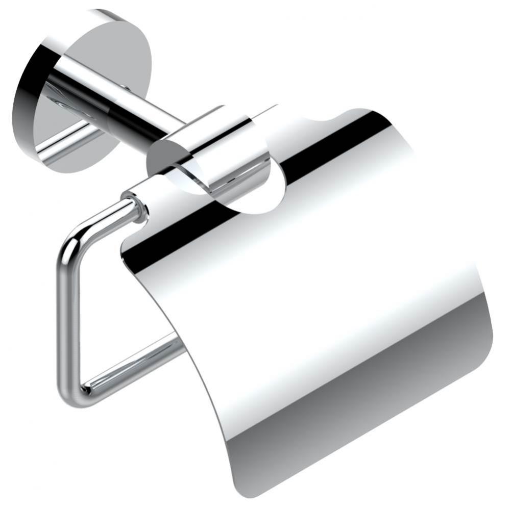 G58-538AC - Toilet Paper Holder Single Mount With Cover