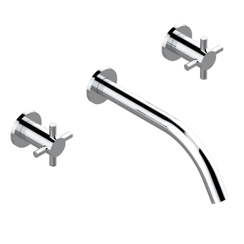 Trim for wall mounted 3-hole lavatory set only