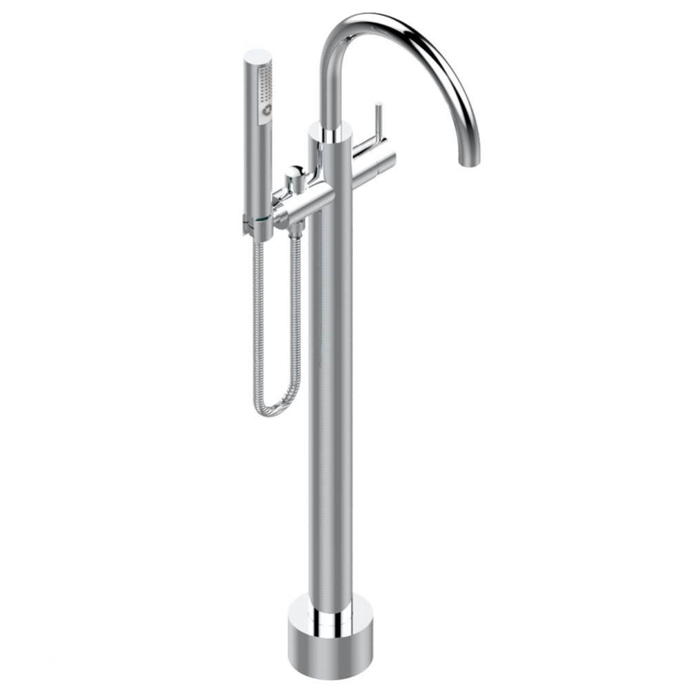 G5A-6508S - Free-Standing Single Lever Bath Mixer With Handshower