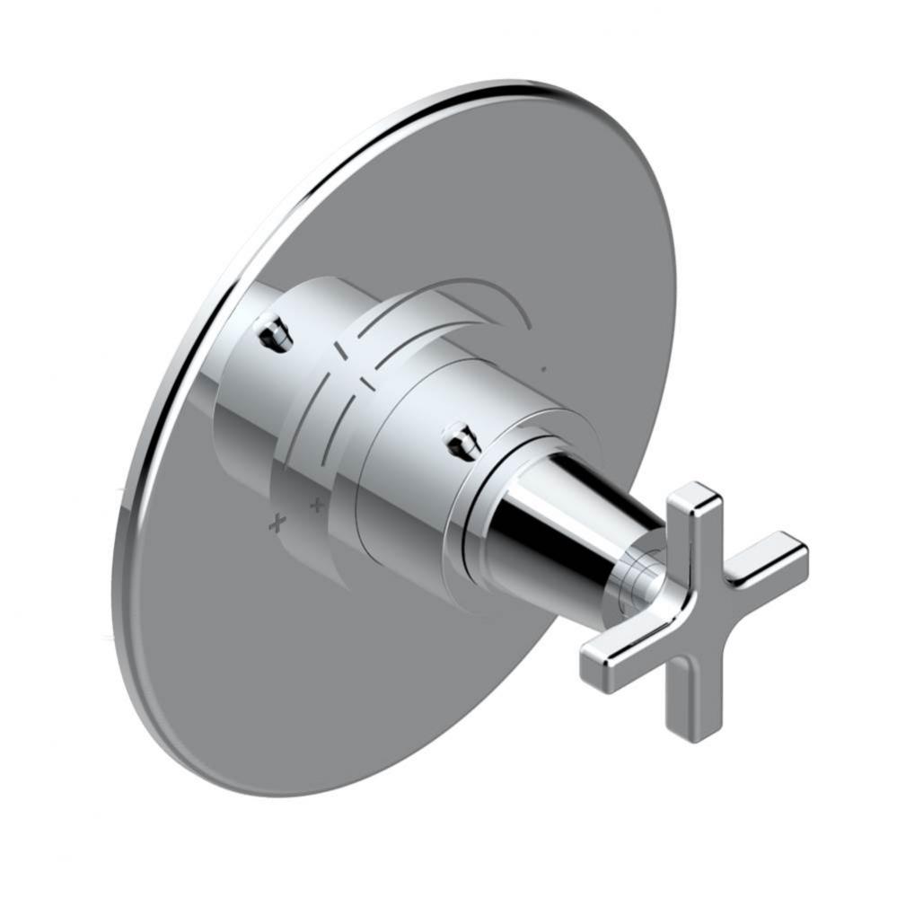 G69-5100BR - Trim With Round Plate For Thg Thermostatic Valve 5100A/Us Or 5200A/Us & 5200Ae/Us