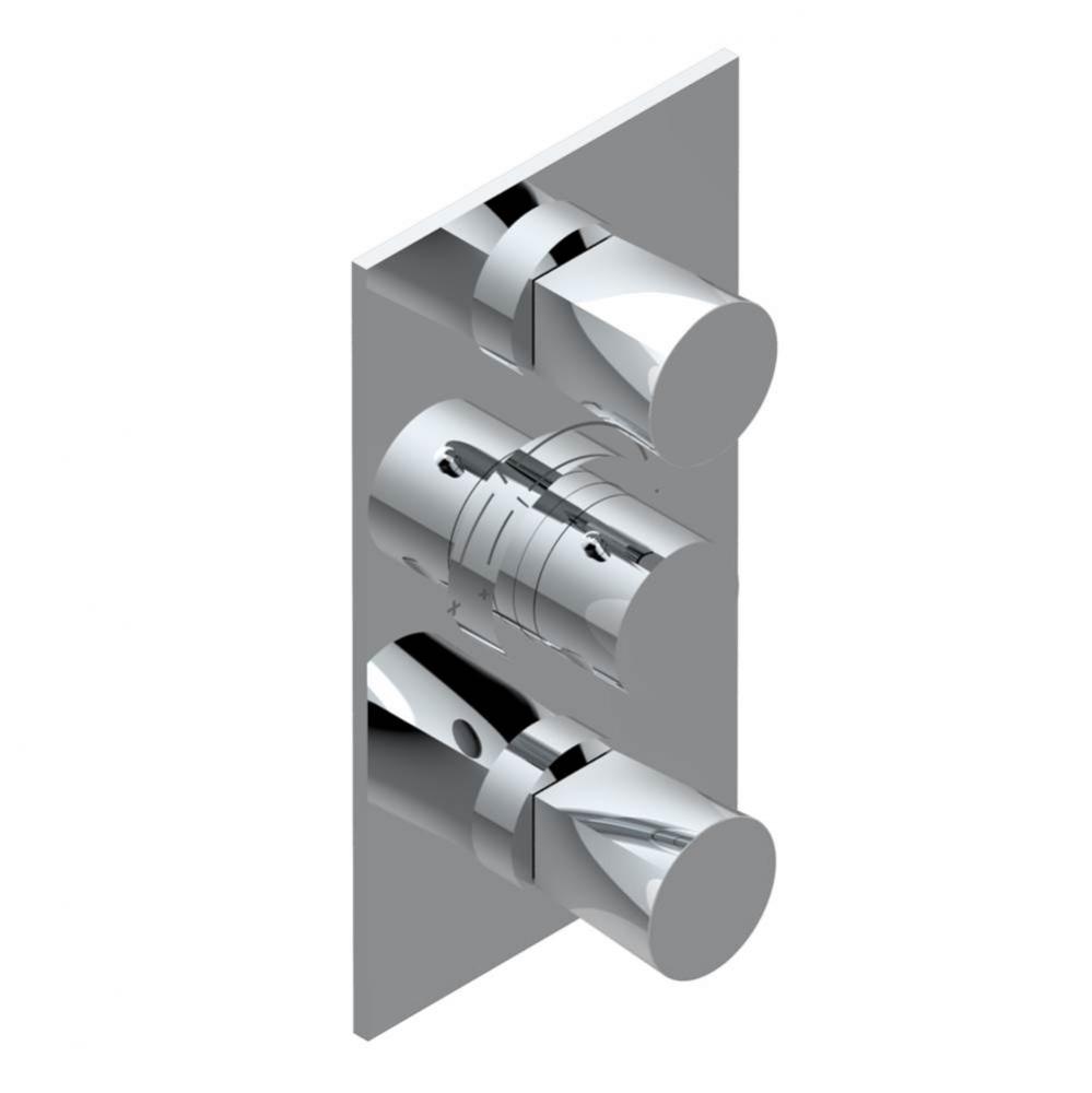 G6A-5400BE - Trim For Thg Thermostatic Valve 2 Volume Controls Ref. 5400Ae/Us