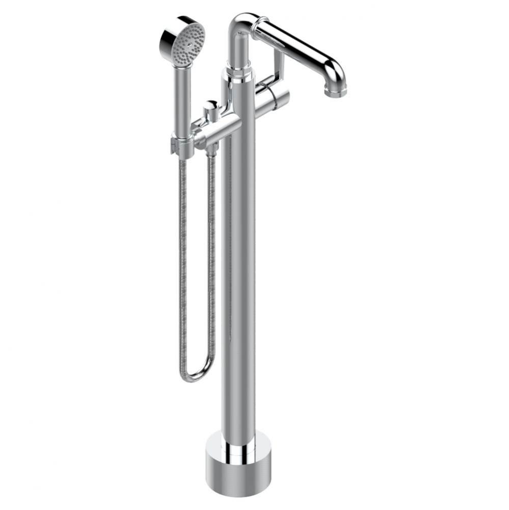 G7D-6508S - Free-Standing Single Lever Bath Mixer With Handshower