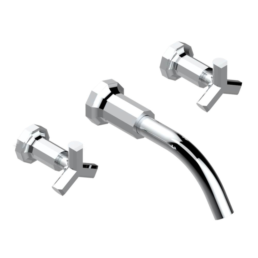 Trim for wall mounted 3-hole lavatory set only