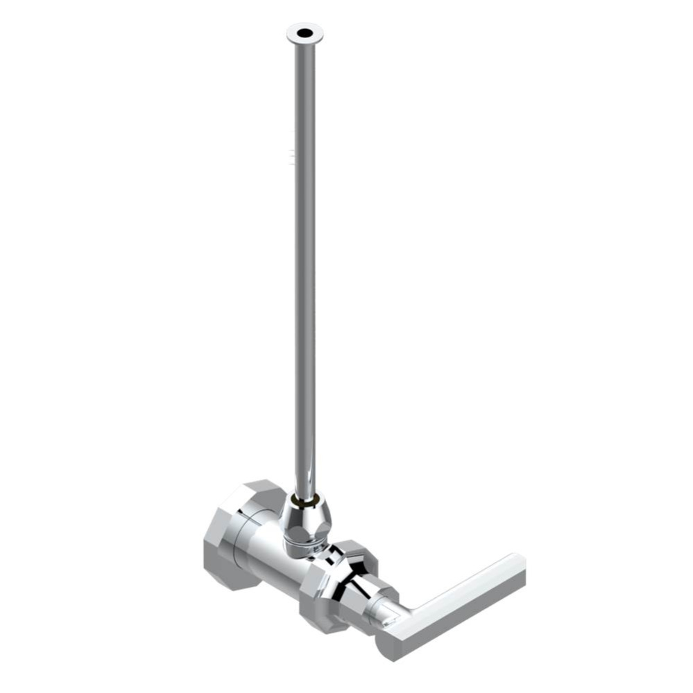 Angle supply valve with 3/8'' adaptor set for toilet