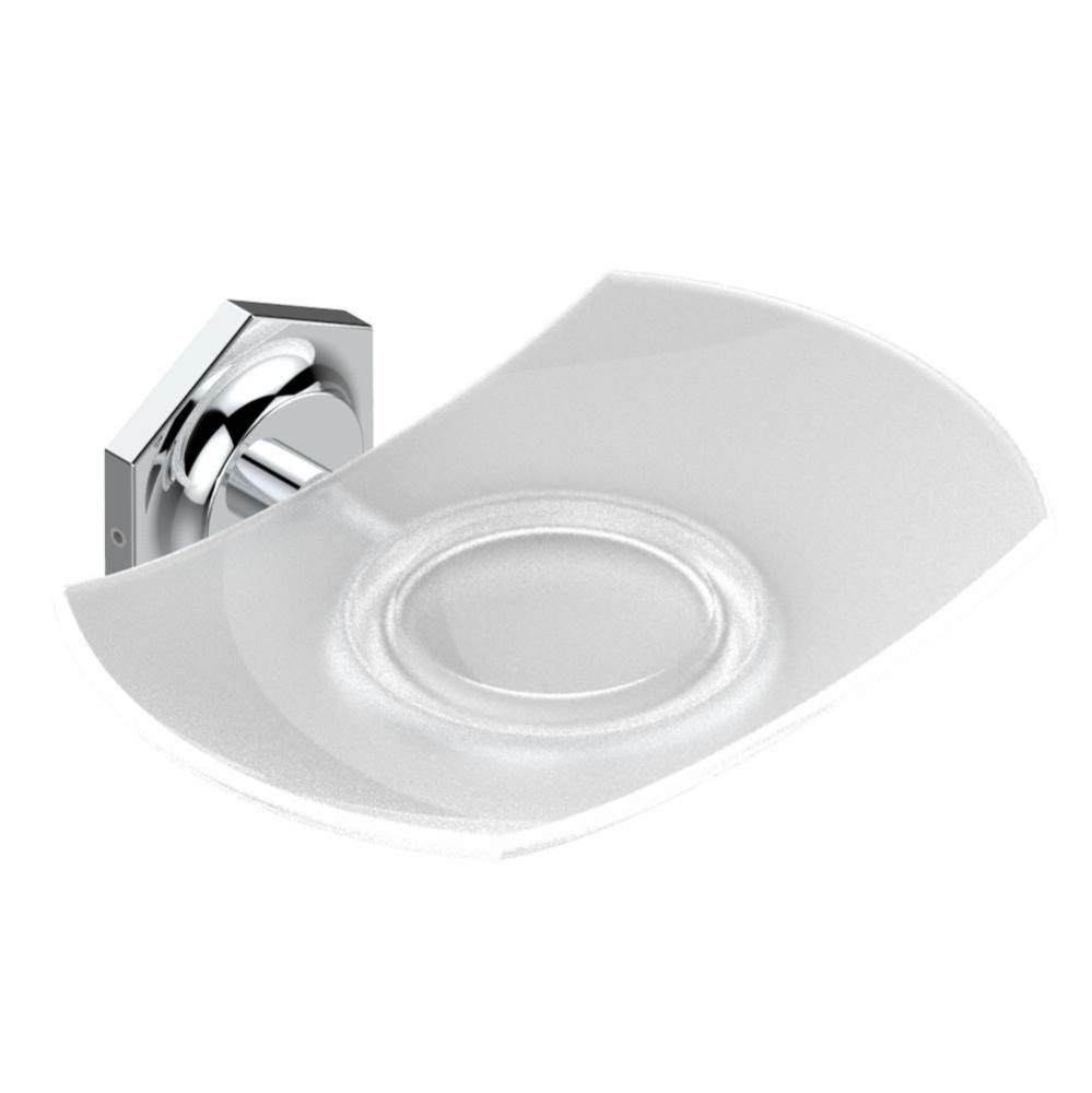 J17-500 - Glass Soap Dish Wall Mounted