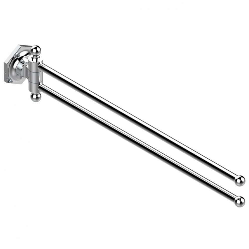 J17-522 - Towel Bar 15 3/4'' Long Double Swivel