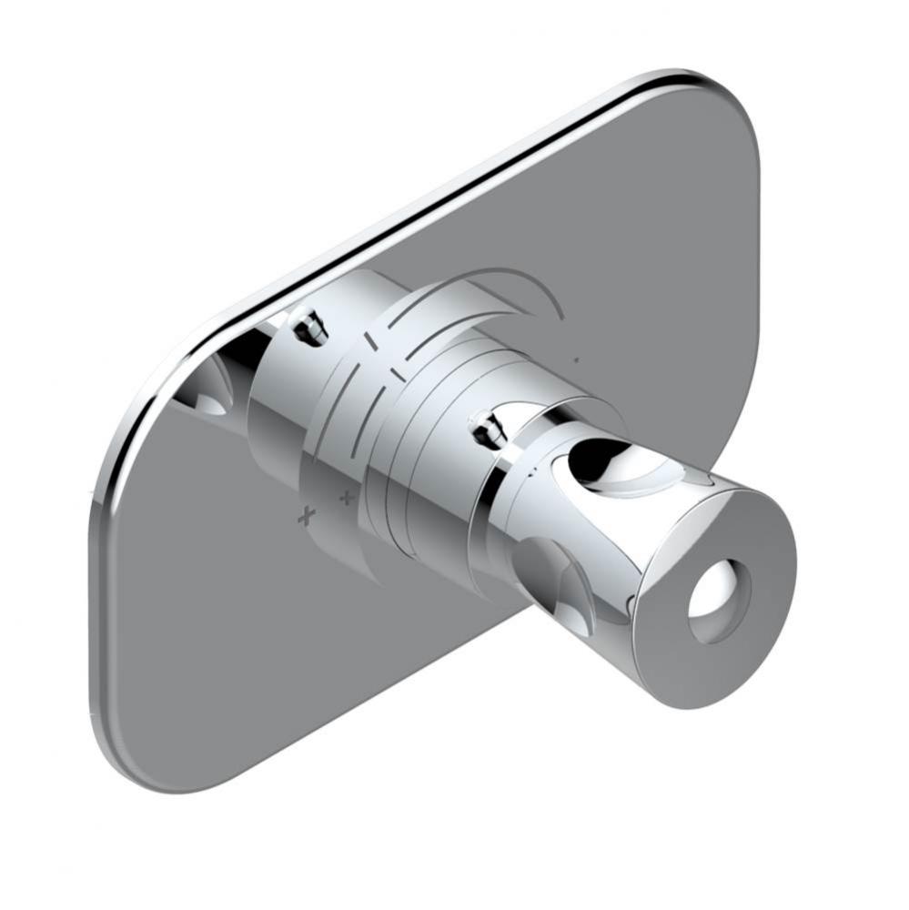 Trim for THG thermostatic valve, rough part supplied with fixing box ref.5 200AE/US