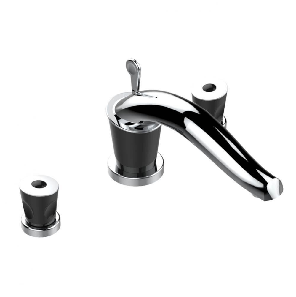 Roman tub set with 3/4'' valves