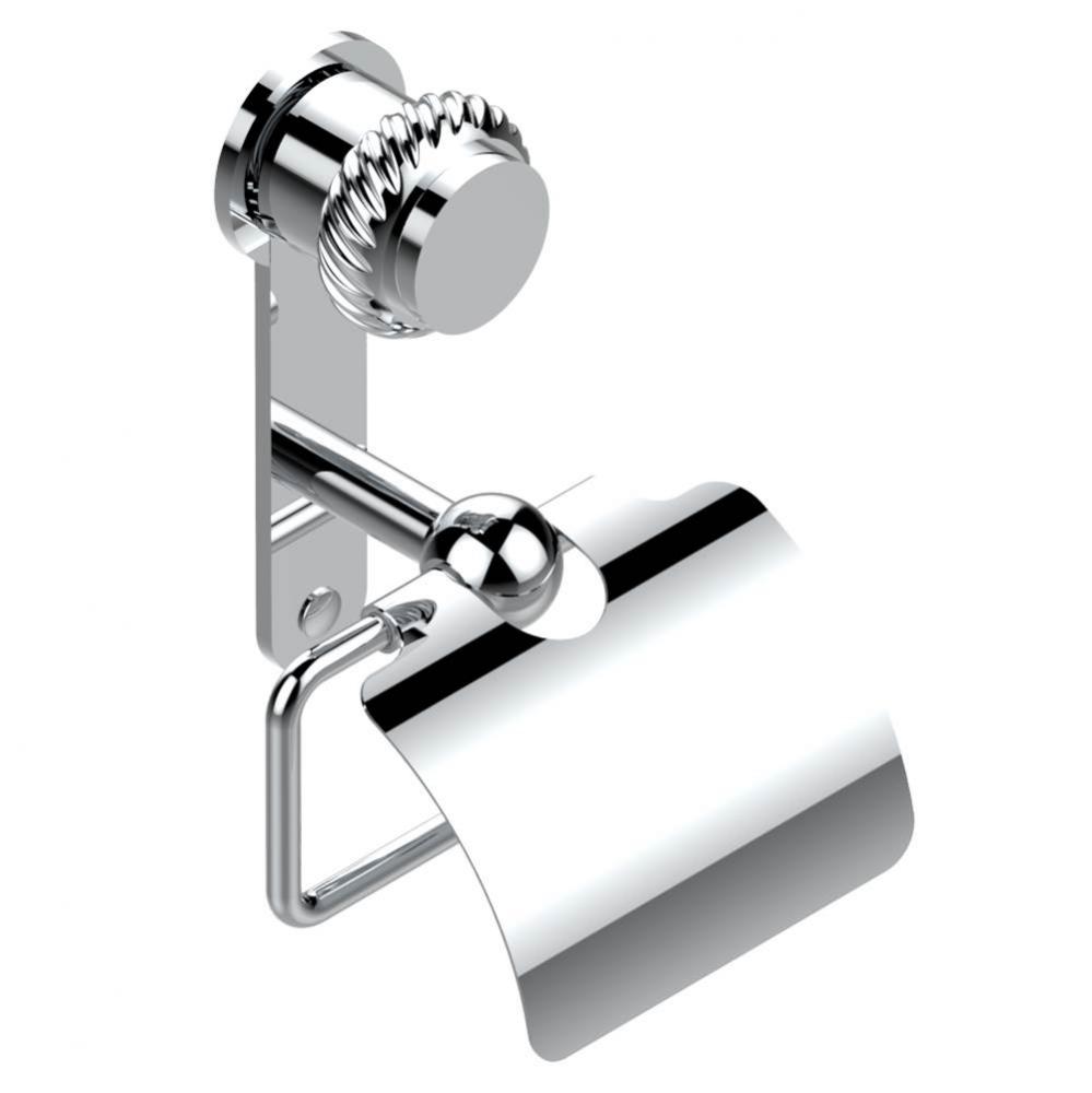 U4C-538AC - Toilet Paper Holder Single Mount With Cover