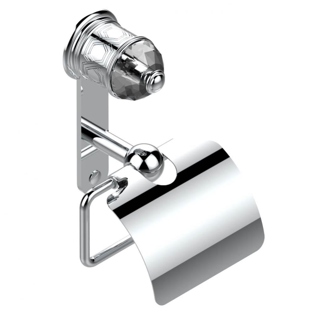 U4F-538AC - Toilet Paper Holder Single Mount With Cover