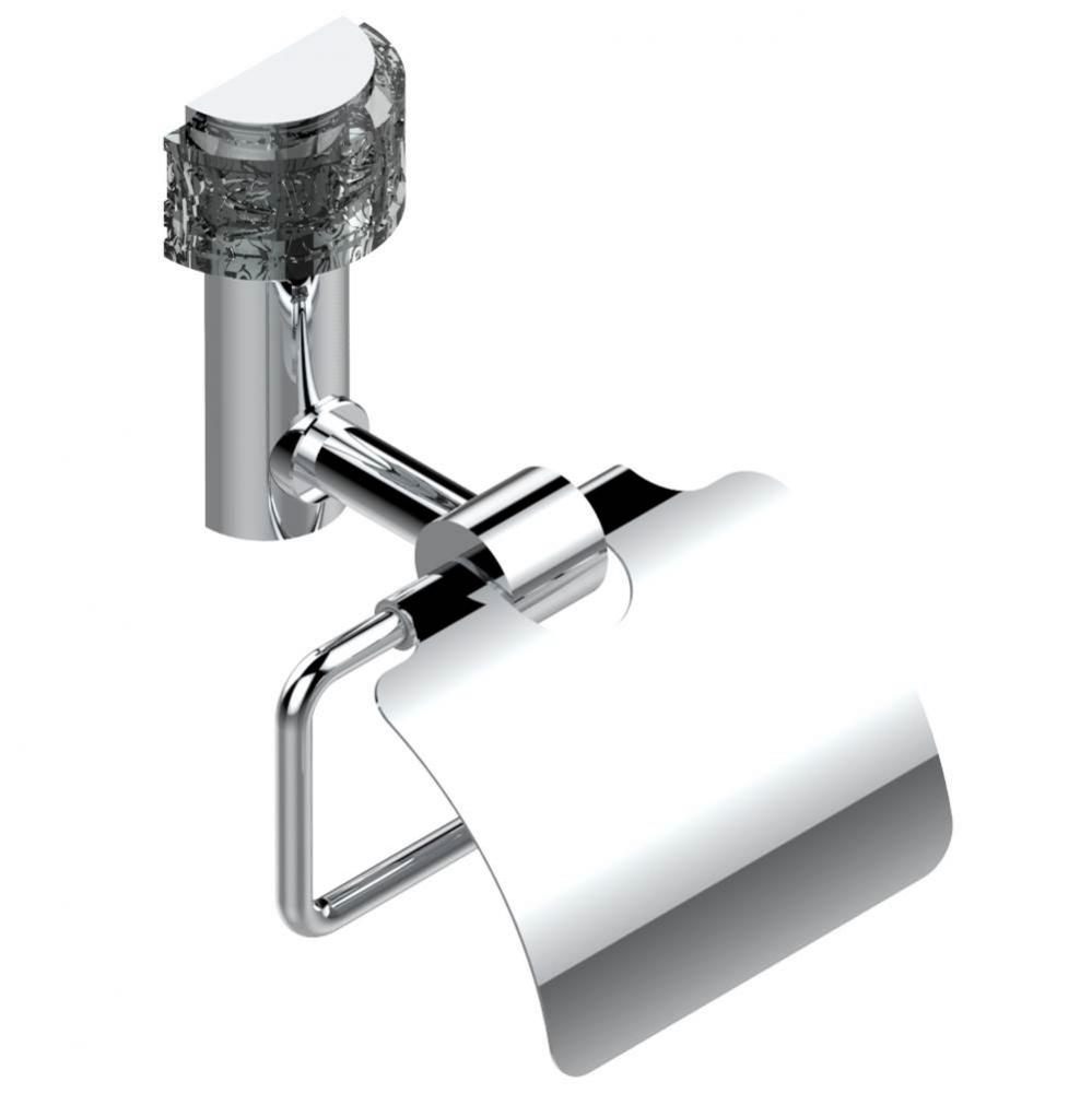 U5C-538AC - Toilet Paper Holder Single Mount With Cover