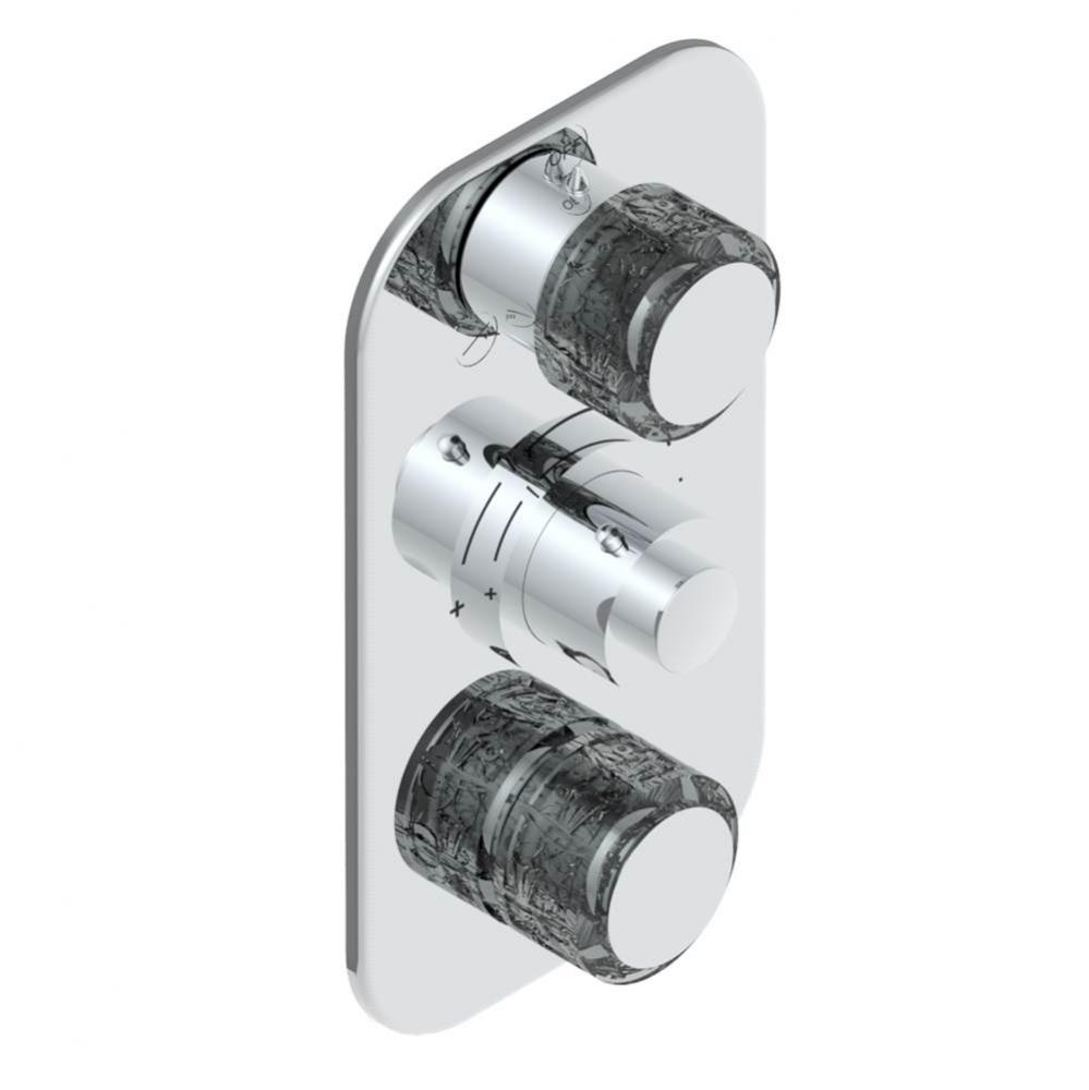 U5C-5540BE - Trim For Thg Thermostat With 2 Way Diverter And On/Off Control Ref.5540Ae/Us