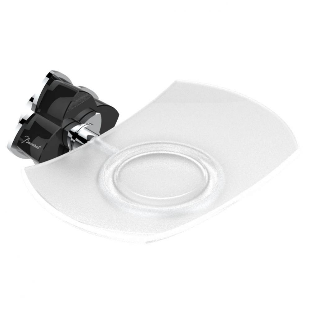 U6D-500 - Glass Soap Dish Wall Mounted