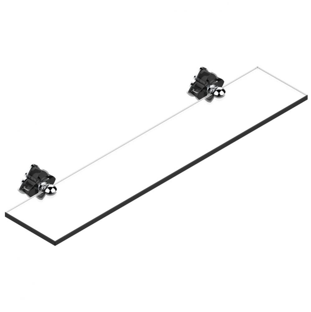 U6D-564 - Glass Shelf 23 5/8'' Long With Brackets