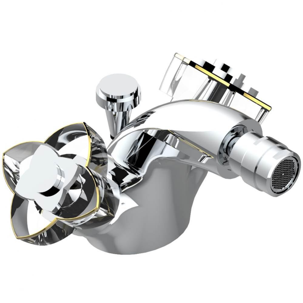 U6E-3202/US - Single Hole Bidet Faucet With Drain