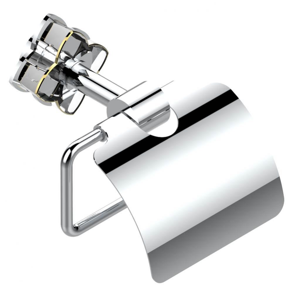 U6E-538AC - Toilet Paper Holder Single Mount With Cover