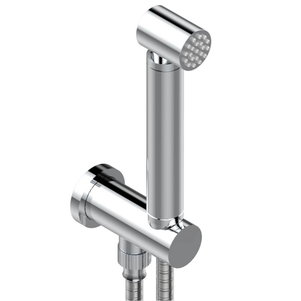 U6F-54PM/US - Wall Mounted Handshower With Integrated Fixed Hook Small Size