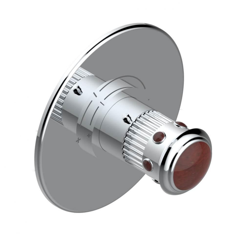 U7C-5100BR - Trim With Round Plate For Thg Thermostatic Valve 5100A/Us Or 5200A/Us & 5200Ae/Us