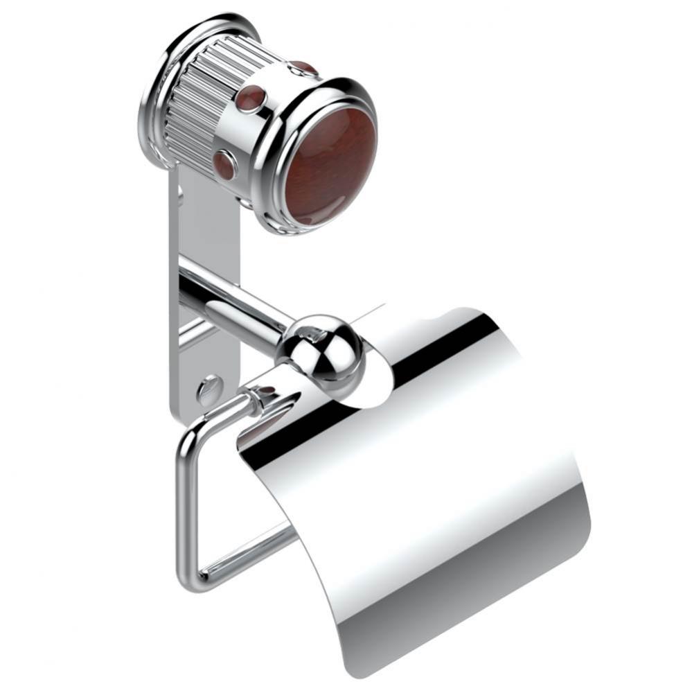 U7C-538AC - Toilet Paper Holder Single Mount With Cover