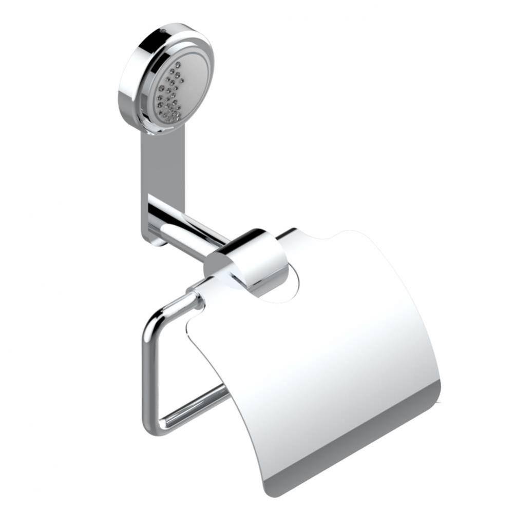 U8A-538AC - Toilet Paper Holder Single Mount With Cover