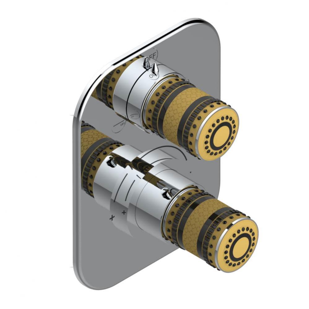 U8B-5500BE - Trim For Thg Thermostat With 2-Way Diverter Ref. 5500Ae/Us