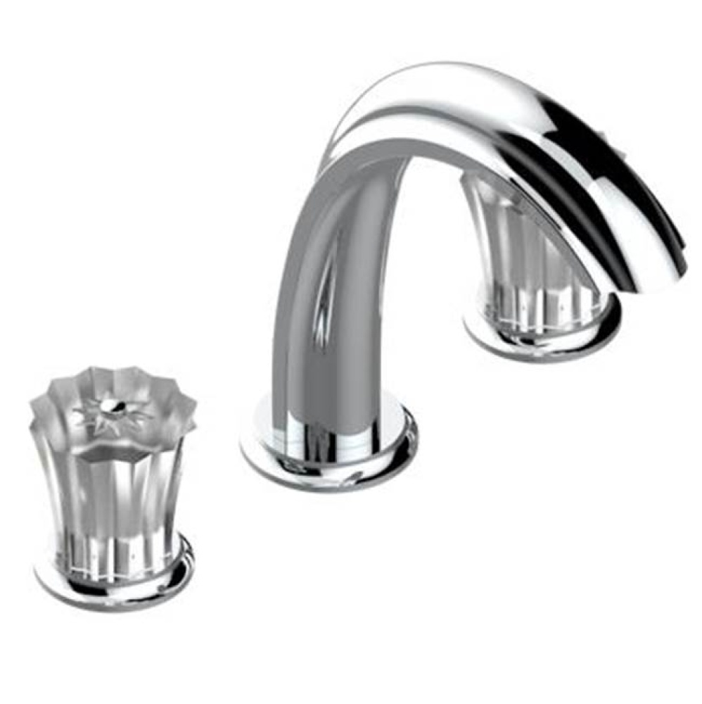 Widespread Lavatory Set With Drain