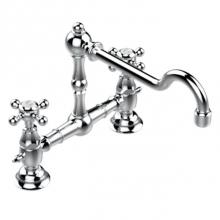 THG G76-159/US-H03 - Exposed Lavatory Or Kitchen Faucet 8'' Ctc, 2-hole, Less Drain