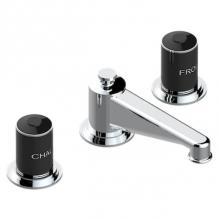 THG G2L-151/US-A08 - Widespread Lavatory Set With Drain