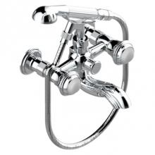 THG A2G-13B/US-A08 - Exposed Tub Filler With Cradle Handshower, Wall Mounted