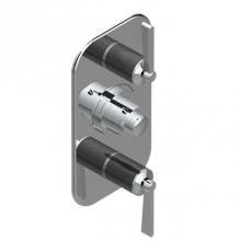 THG G2M-5400BE-F05 - Trim For Thg Thermostat 2 Volume Controls, Rough Part Supplied With Fixing Box Ref. 5 400ae/us