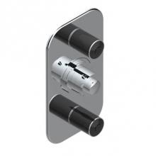 THG G2L-5400BE-F05 - Trim For Thg Thermostat 2 Volume Controls, Rough Part Supplied With Fixing Box Ref. 5 400ae/us