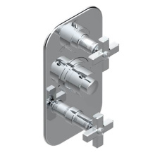 THG U9A-5540BE-G02 - Trim For Thg Thermostat 3 Functions, With One Off Function And 2 Outlets And One Single Off Functi