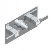 THG A2B-5401BEH-A02 - Trim For Thg Thermostat With 2 Valves Ref. 5 401ahm/us Rough Part Supplied With Fixing Box, Item T