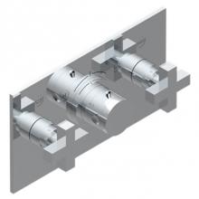 THG G1T-5401BEH-F05 - Trim For Thg Thermostat With 2 Valves Ref. 5 401ahm/us Rough Part Supplied With Fixing Box, Item T