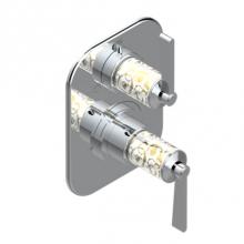 THG G2P-5600BE-A08 - Trim For Thg Thermostat With Stop Valve And 3-way Diverter, Rough Part Supplied With Fixing Box Re