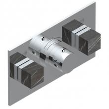 THG G3T-5401BEH-A02 - Trim For Thg Thermostat With 2 Valves Ref. 5 401ahm/us Rough Part Supplied With Fixing Box, Item T