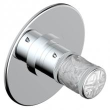 THG A4J-5100BR-F05 - Trim For Thg Thermostatic Valve, Rough Part Supplied With Fixing Box Ref. 5 200ae/us - Round Plate