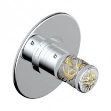 THG A4L-5100BR-F05 - Trim For Thg Thermostatic Valve, Rough Part Supplied With Fixing Box Ref. 5 200ae/us - Round Plate