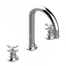 THG G7H-25SGUS-F05 - Roman Tub Set With 3/4'' Valves