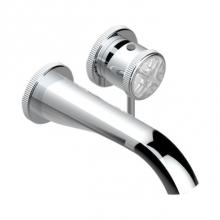 THG A4J-6541B-F05 - Trim Only For Built-in Basin Mixer With Spout (two x 1/2'' Inlets And One 1/2'&apos