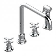 THG G7C-4211/US-H03 - Three Hole Kitchen Faucet With Side Spray