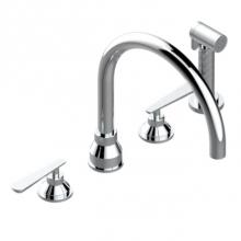 THG G7E-4211/US-H03 - Three Hole Kitchen Faucet With Side Spray