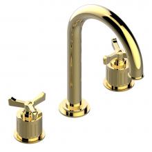 THG G4R-152M/US-F01 - Widespread lavatory set, high spout with drain for 1 1/4'' + countertop
