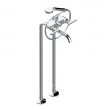 THG G8B-13CS/US-B01 - Bath Shower Tub Filler With Floor Risers