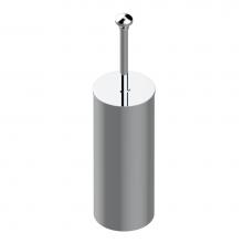 THG G7B-4700C-F05 - Metal toilet brush holder with brush with cover floor mounted